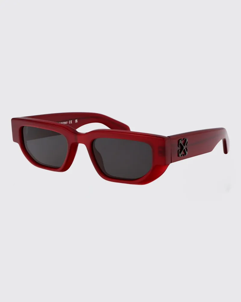 OFF-WHITE Sonnenbrillen damen Burgunderrot