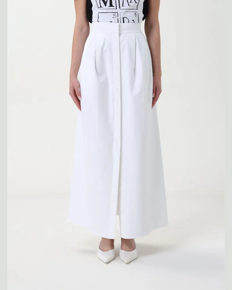 Max Mara Rock damen Weiß