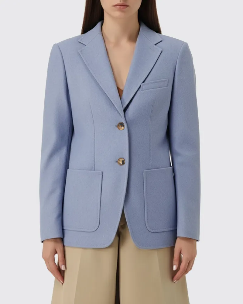 Max Mara Jacke damen Hellblau