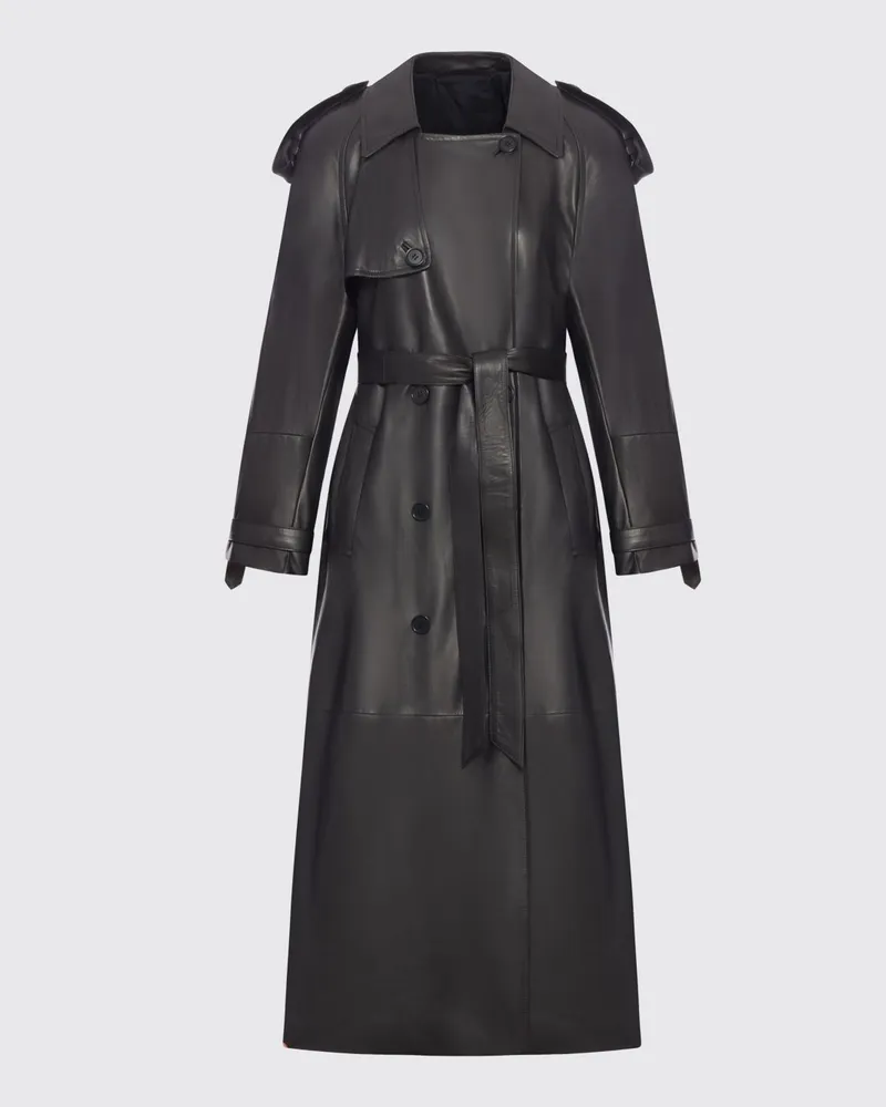 Salvatore Santoro Mantel damen Schwarz