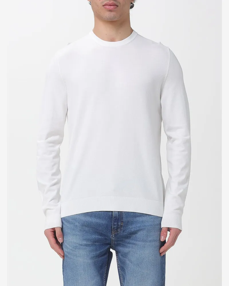 HUGO BOSS Pullover herren Weiß