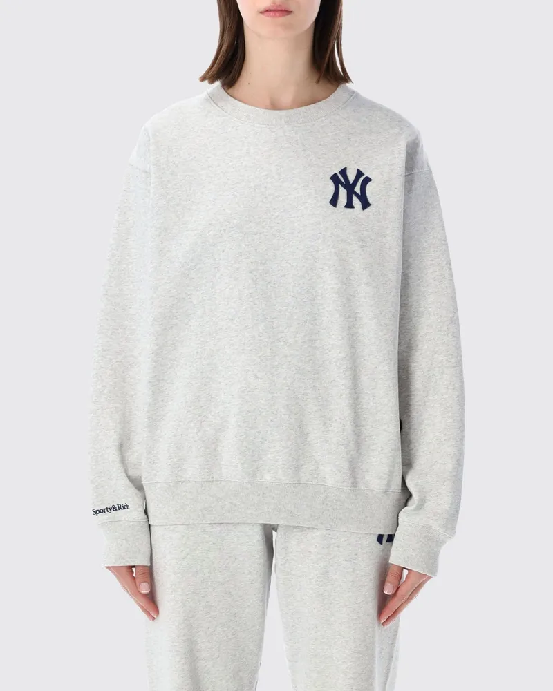 SPORTY & RICH Sweatshirt damen Sporty & Rich Grau