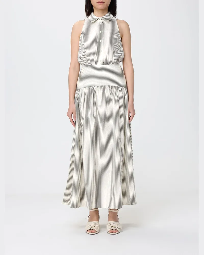 STAUD Kleid damen Ivory