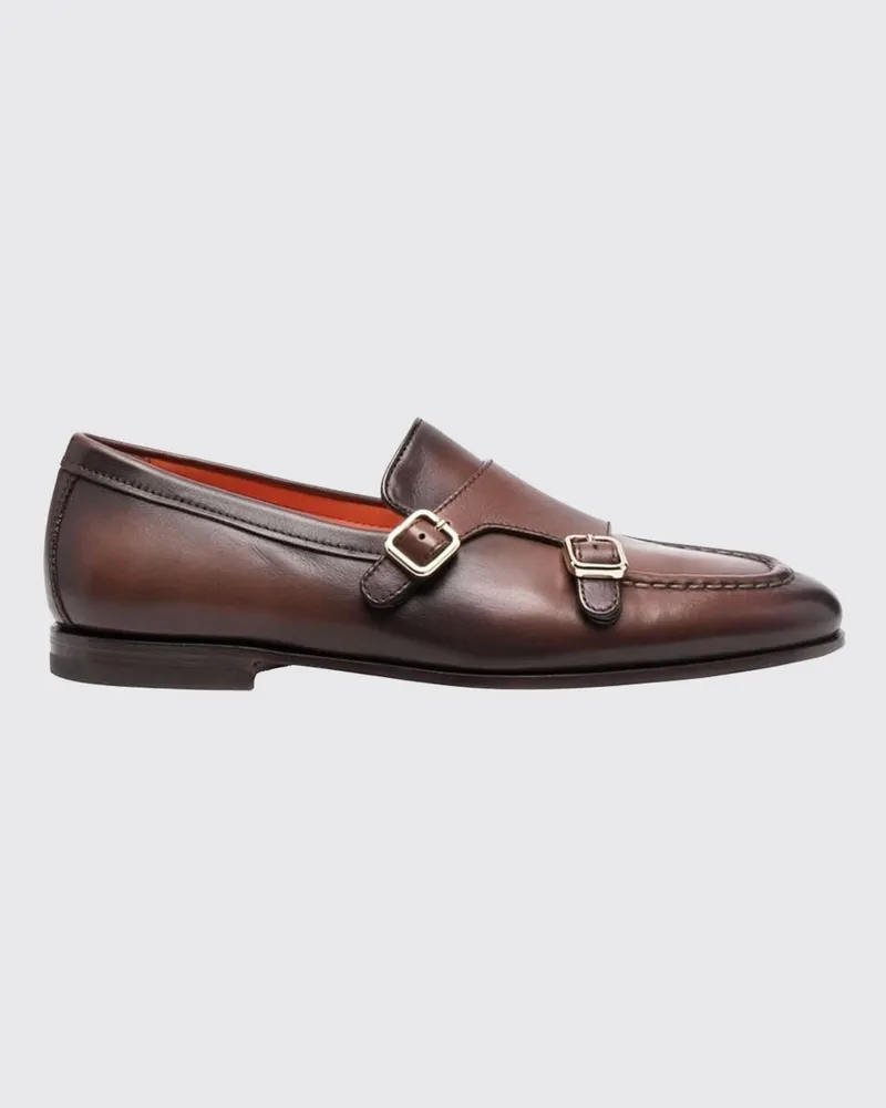 Santoni Mokassins herren Braun