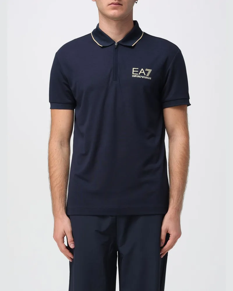 EA7 Polo herren Blau