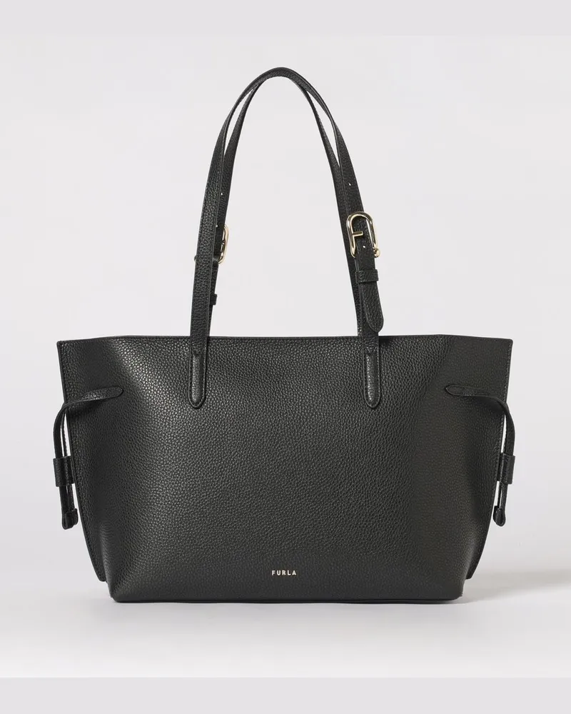 Furla Schultertasche damen Schwarz