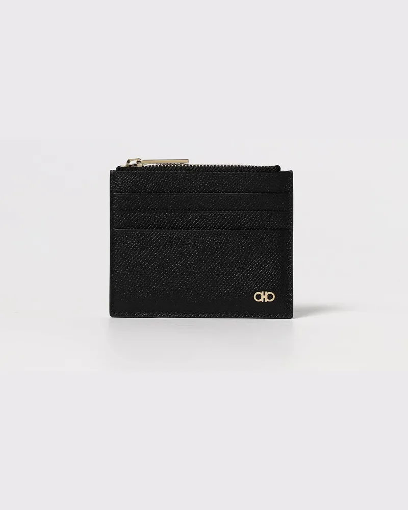 Ferragamo Portmonnaie herren Schwarz