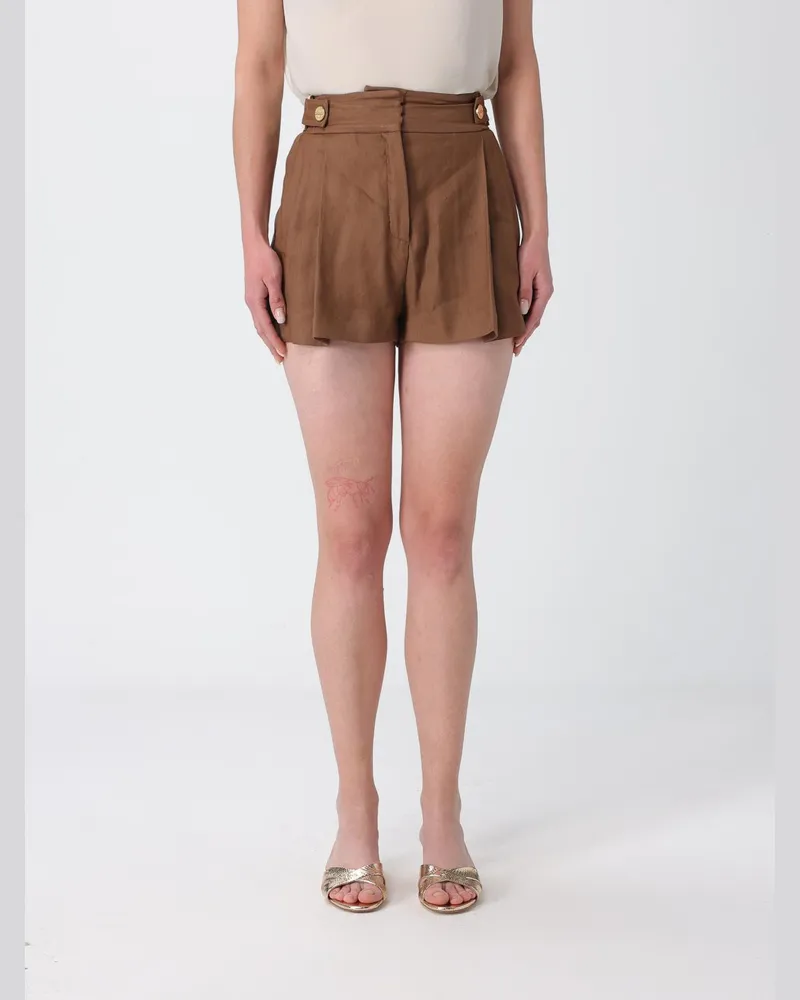Elisabetta Franchi Shorts damen Braun