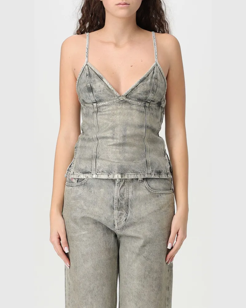 Diesel Top damen Schwarz