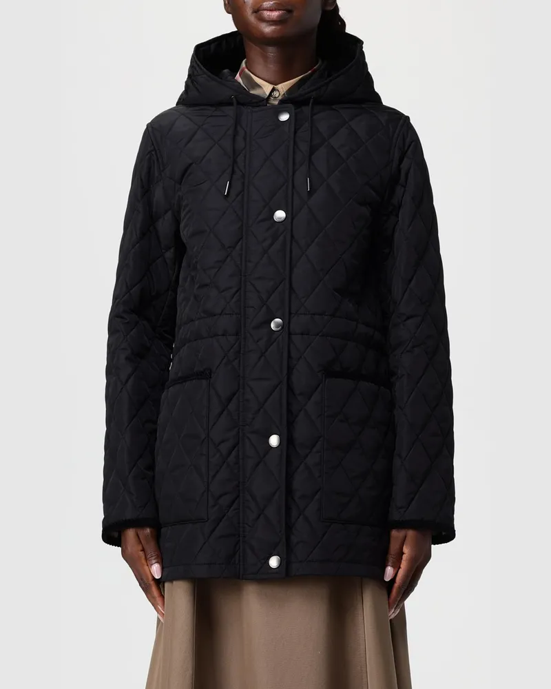 Burberry Mantel damen Schwarz