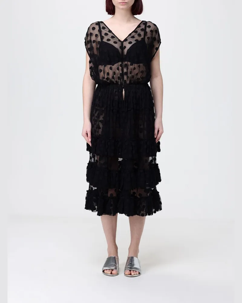 Dries van Noten Kleid damen Schwarz