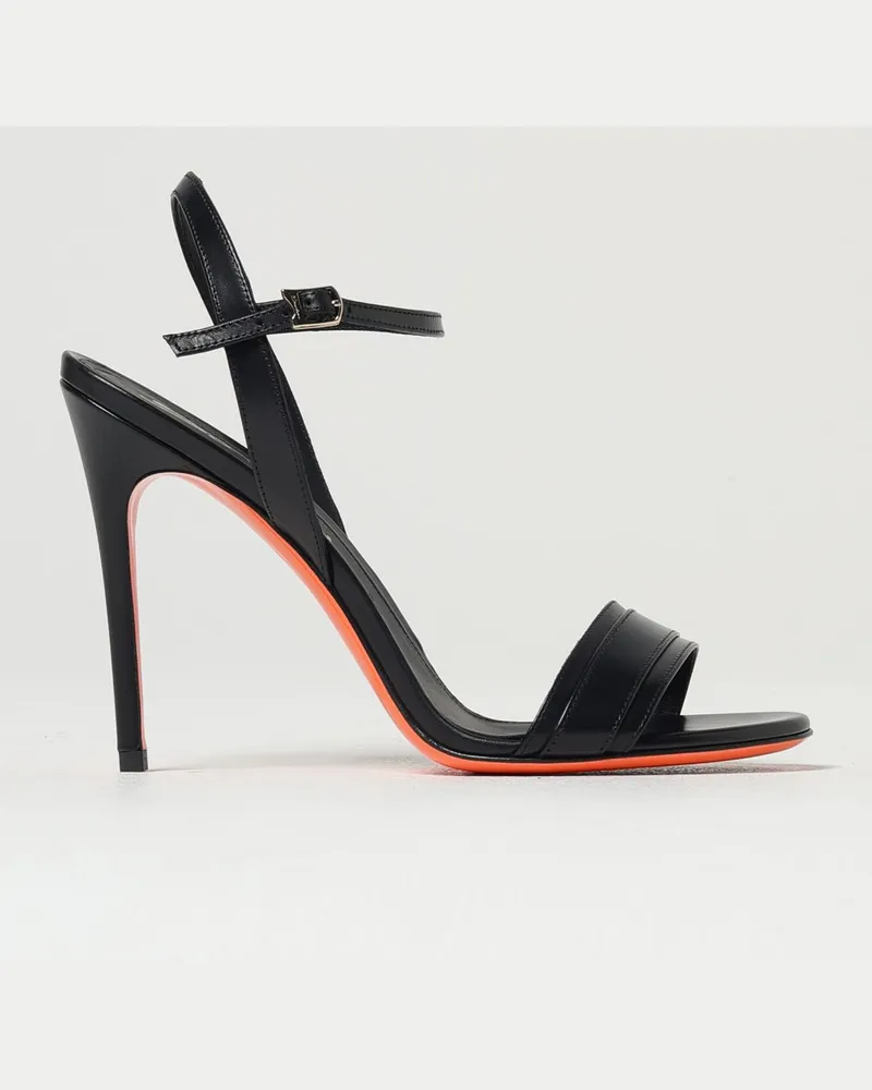 Santoni Sandalen mit absatz damen Schwarz