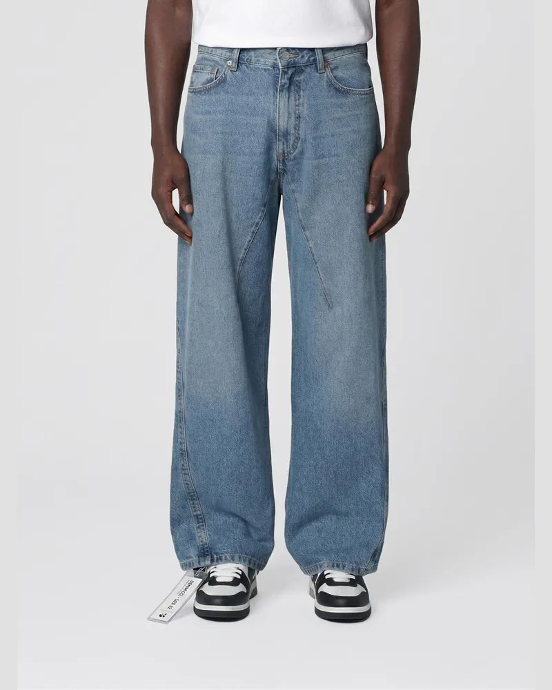 OFF-WHITE Jeans herren Blau