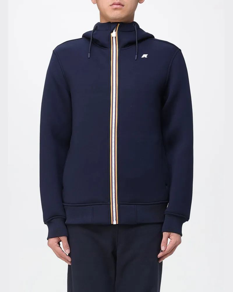 K-Way Sweatshirt herren Blau