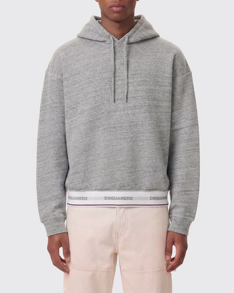 Dsquared2 Sweatshirt herren Grau