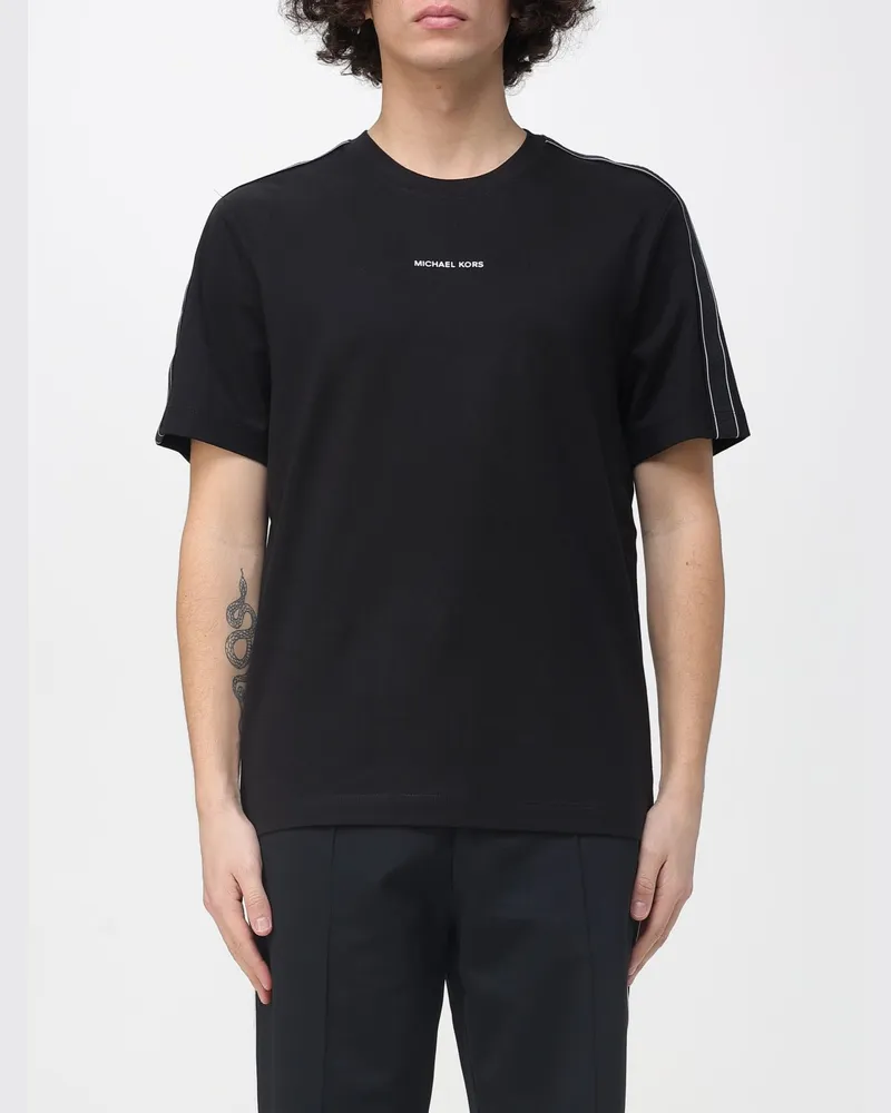 Michael Kors T-shirt herren Schwarz
