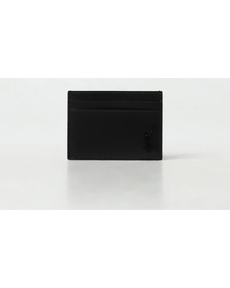 Saint Laurent Portmonnaie Schwarz