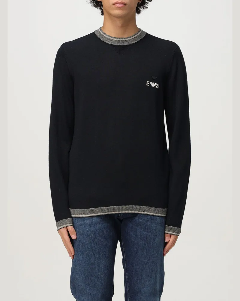 Emporio Armani Pullover herren Blau