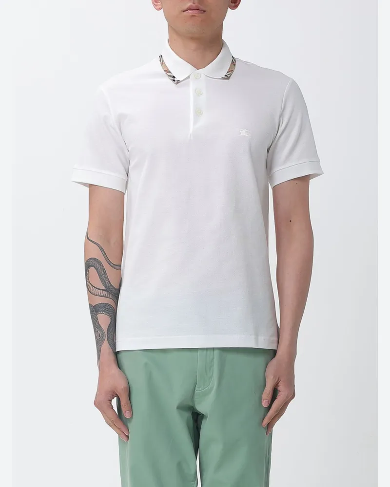 Burberry T-shirt herren Weiß