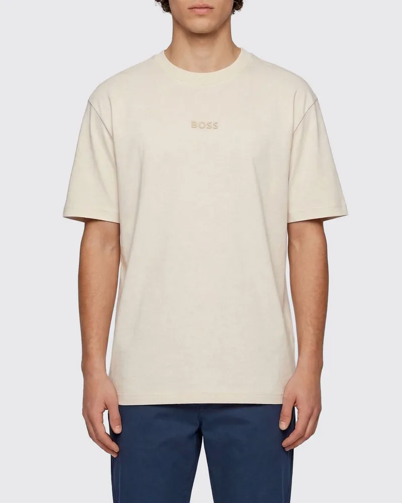 HUGO BOSS T-shirt herren Beige