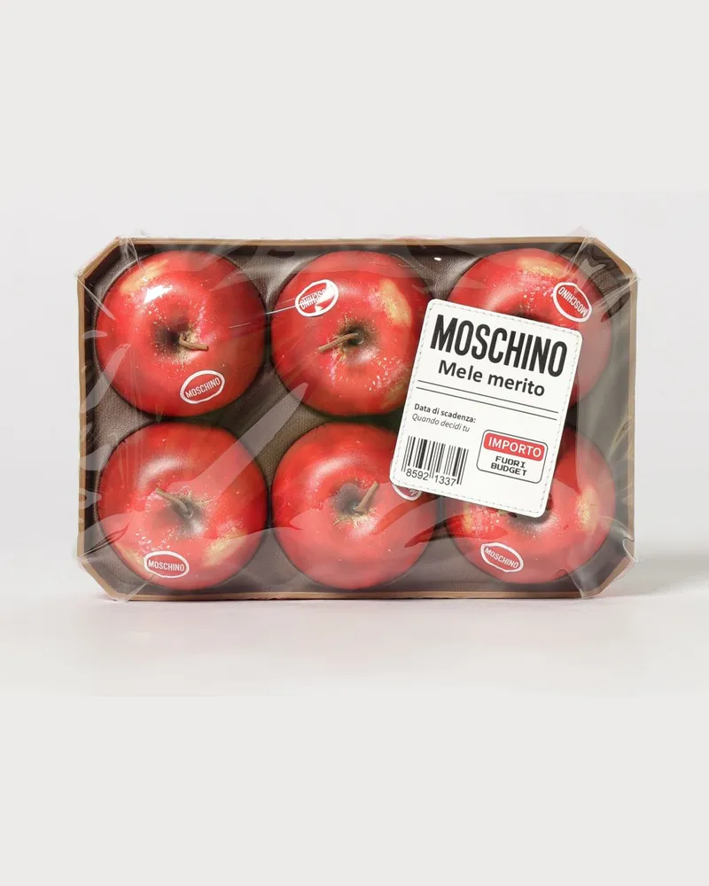 Moschino Schultertasche damen Rot