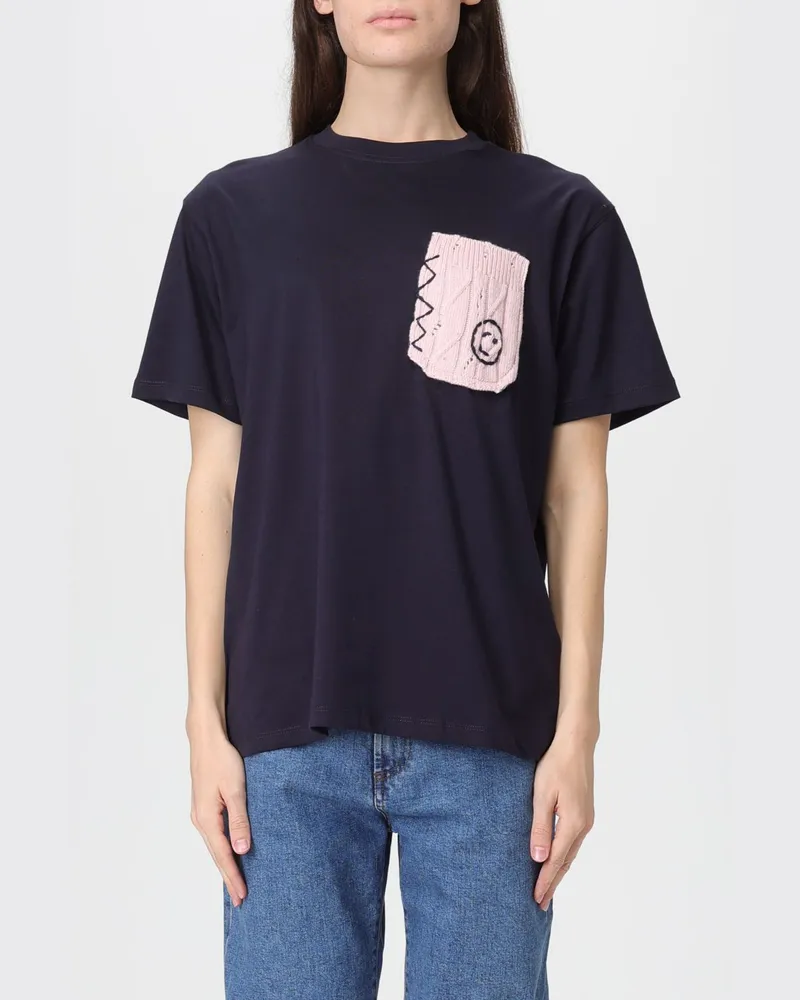 Joshua Sanders T-shirt damen Blau