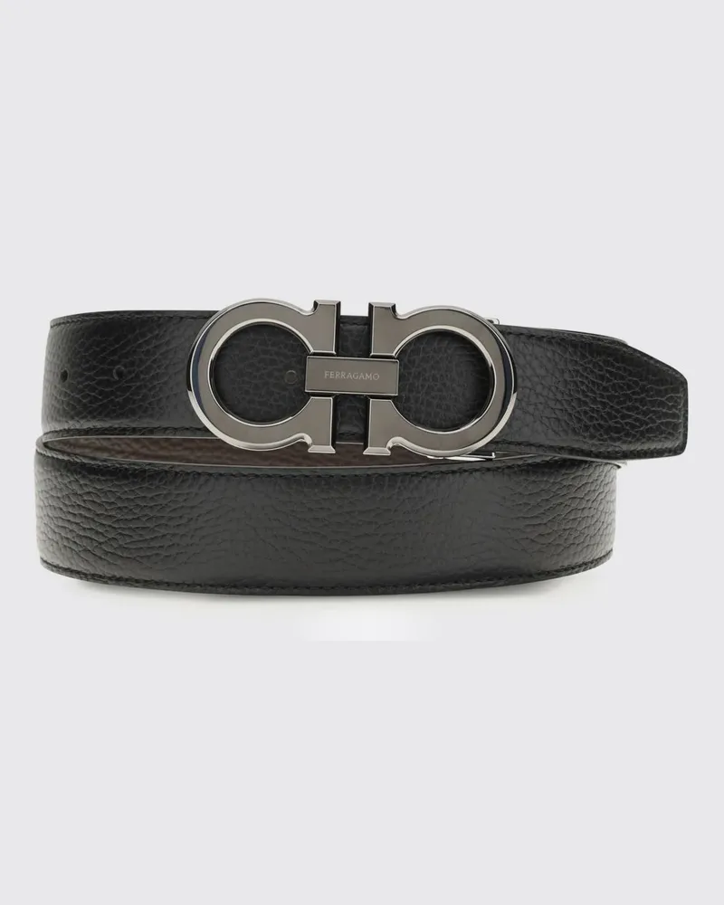 Ferragamo Gürtel herren Schwarz