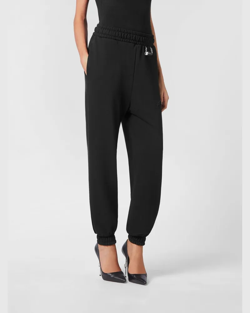 Philipp Plein Hose damen Schwarz
