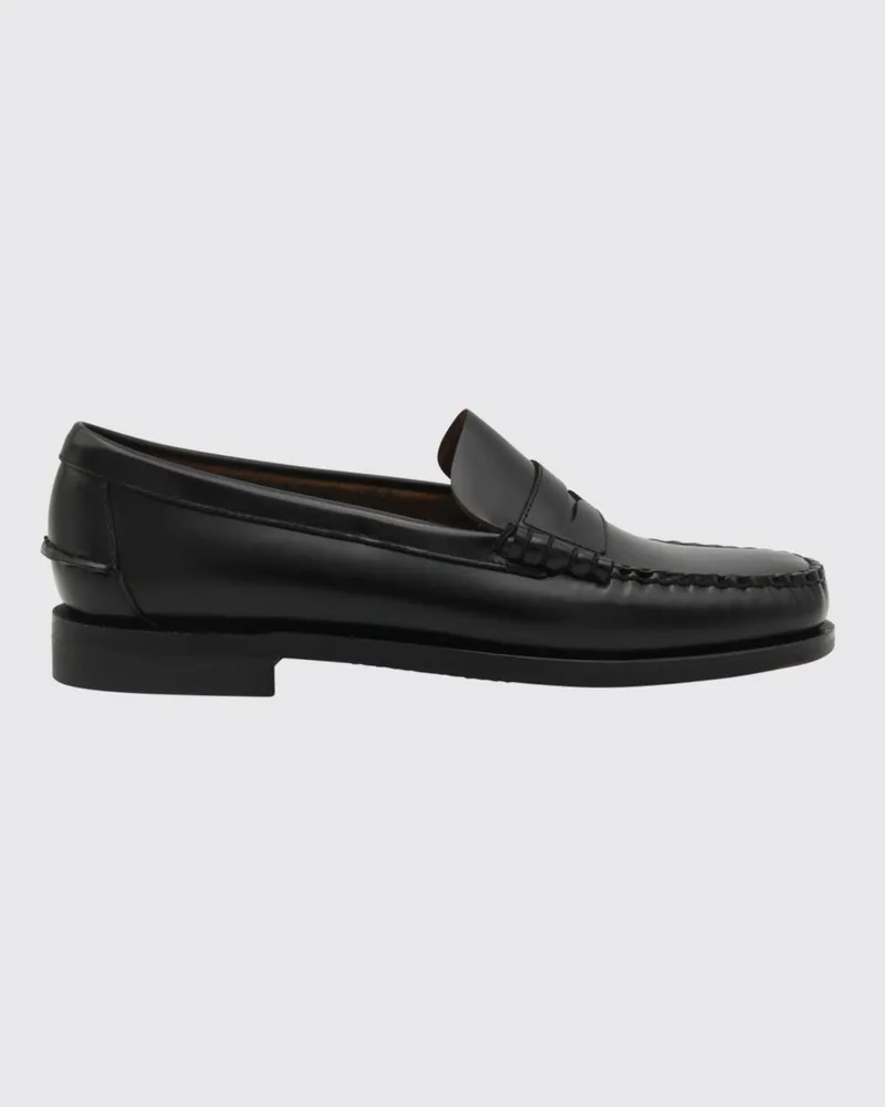 Sebago Herren Schuhe Schwarz