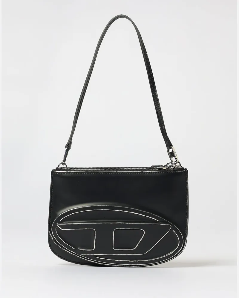 Diesel Schultertasche damen Schwarz