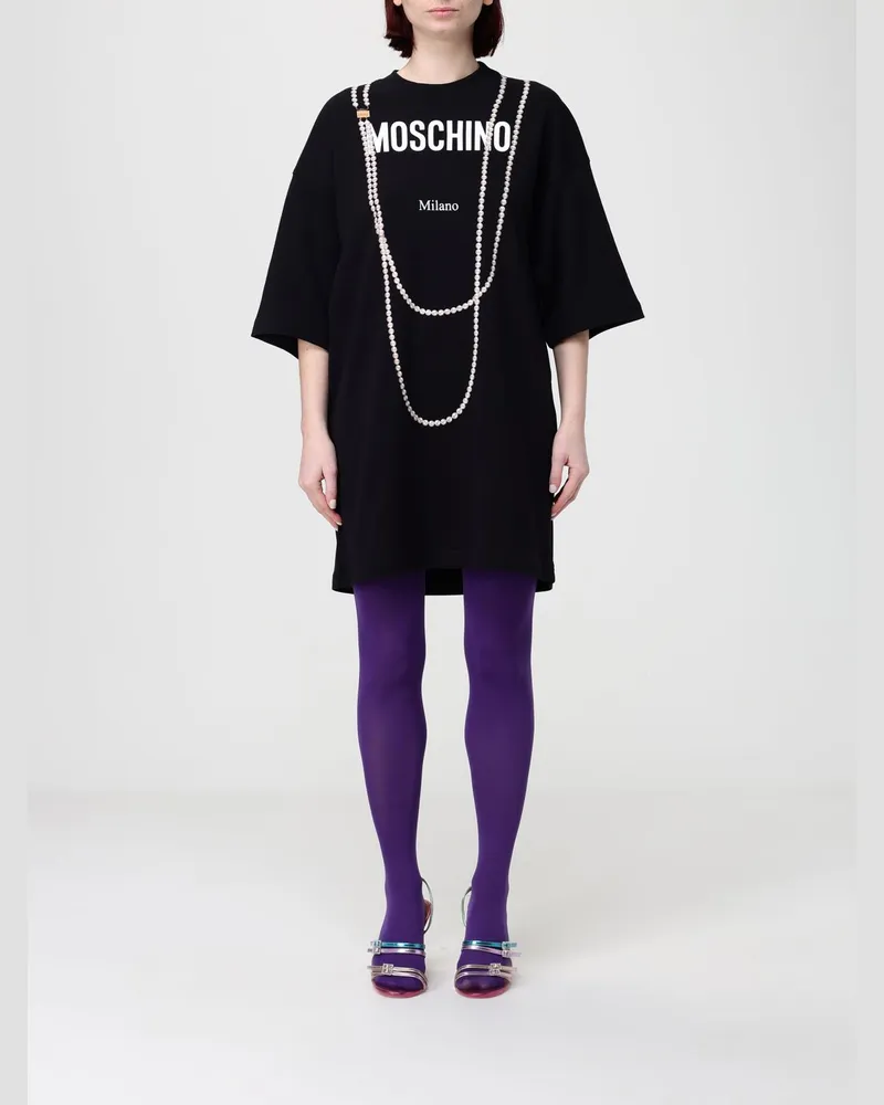 Moschino Kleid damen Schwarz