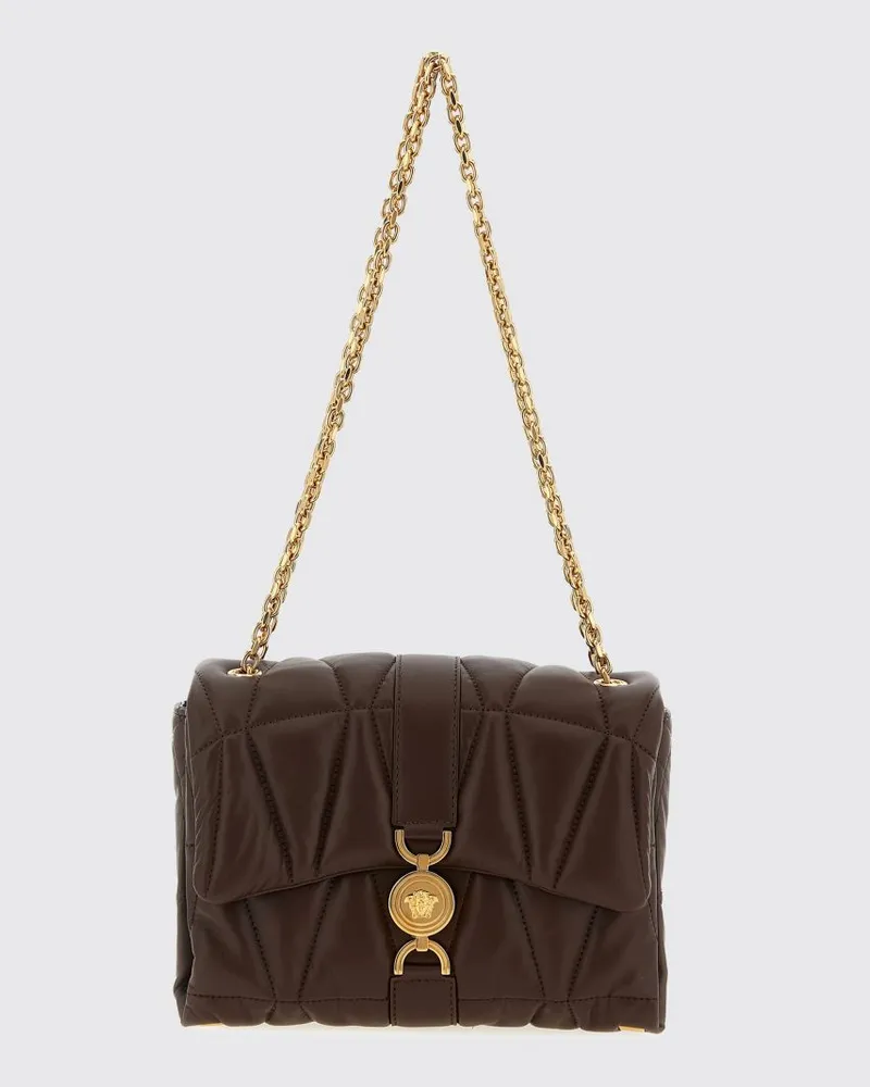 Versace Schultertasche damen Braun