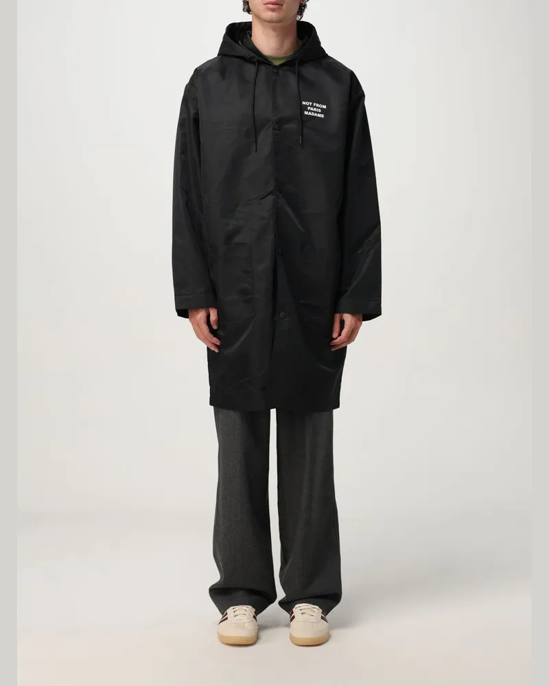 Drôle de Monsieur Mantel herren Schwarz