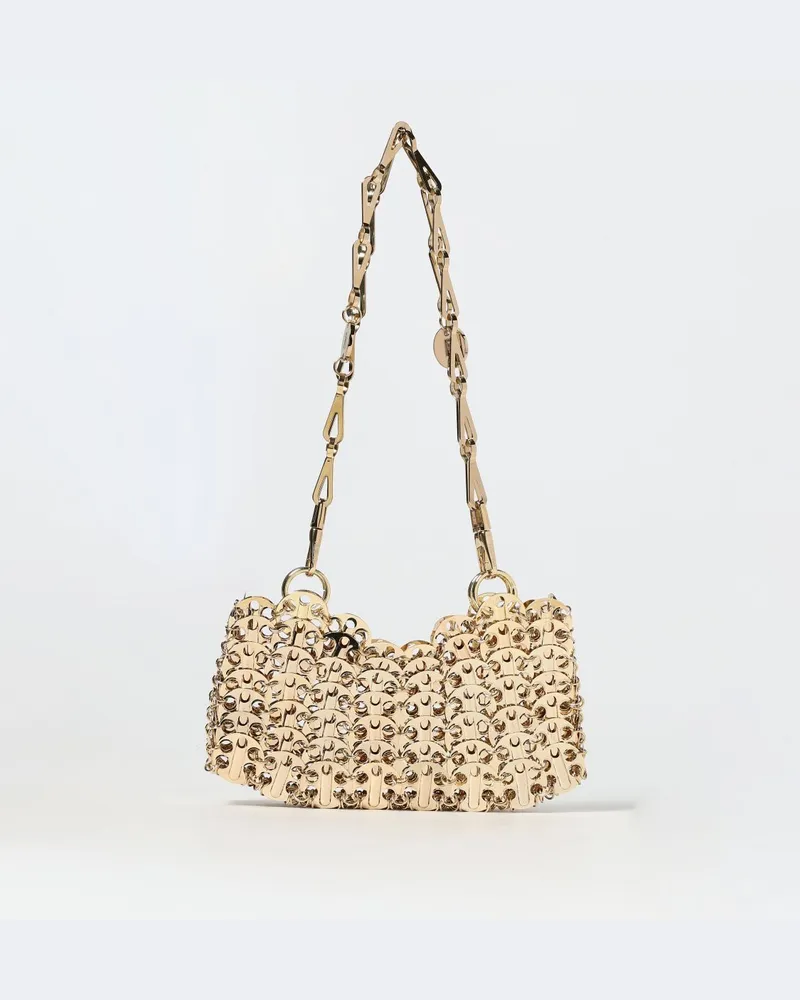 Paco Rabanne Schultertasche damen Gold