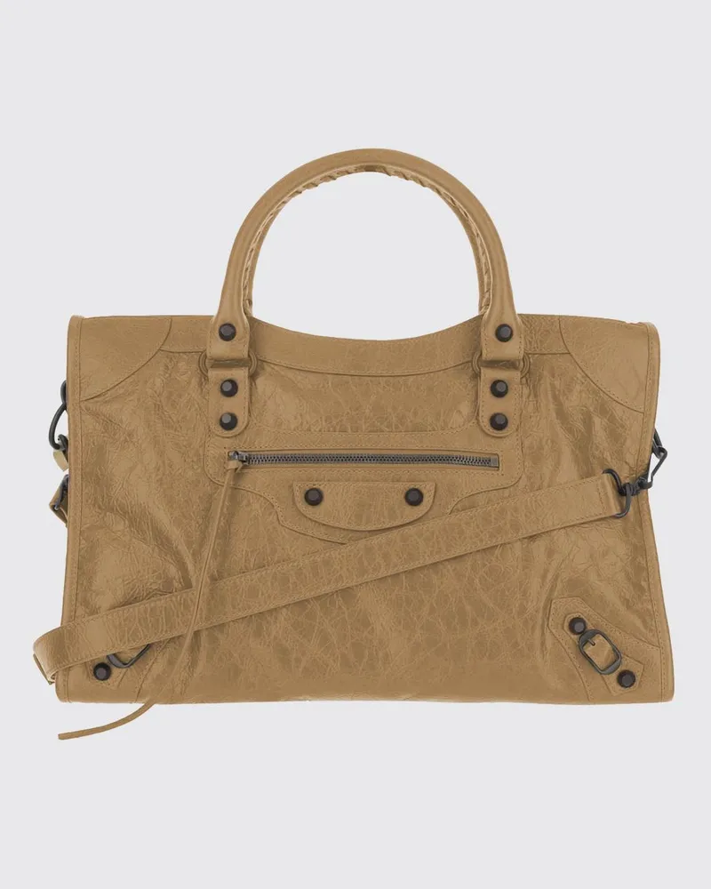 Balenciaga Schultertasche damen Camel