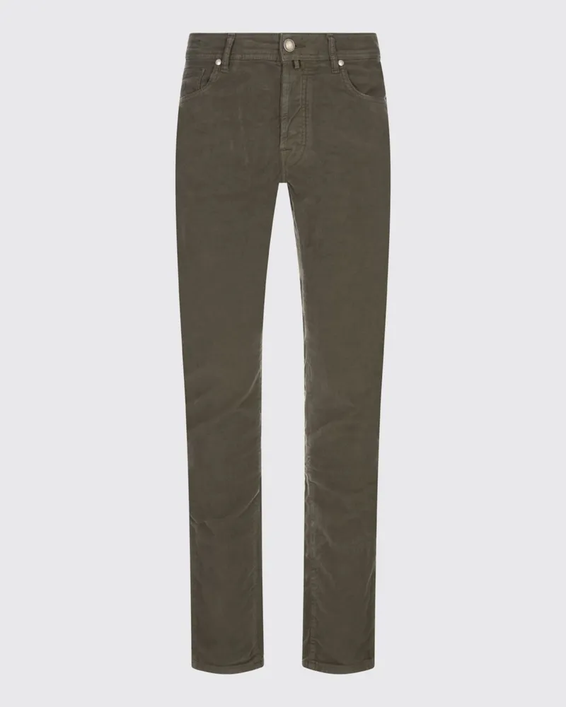 Jacob Cohën Hose herren Grün