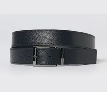Reversibler Gürtel aus genarbtem Leder