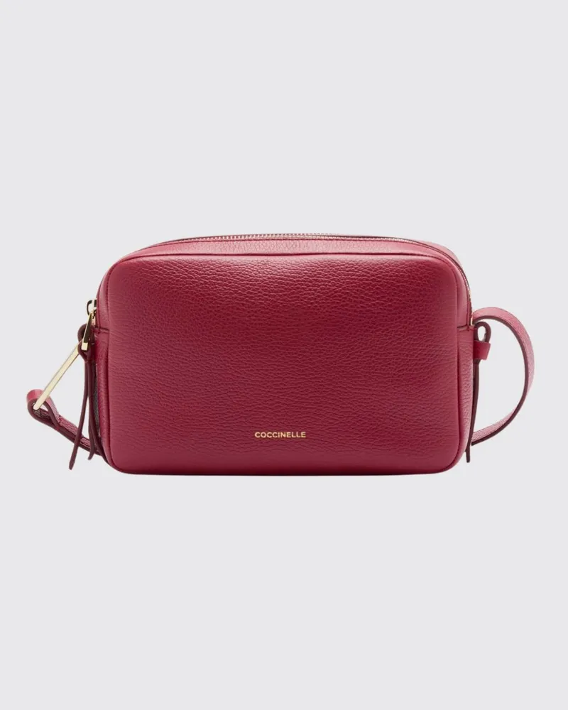 Coccinelle Schultertasche damen Weinrot