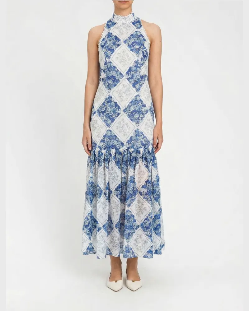 Twin-Set Kleid damen Blau