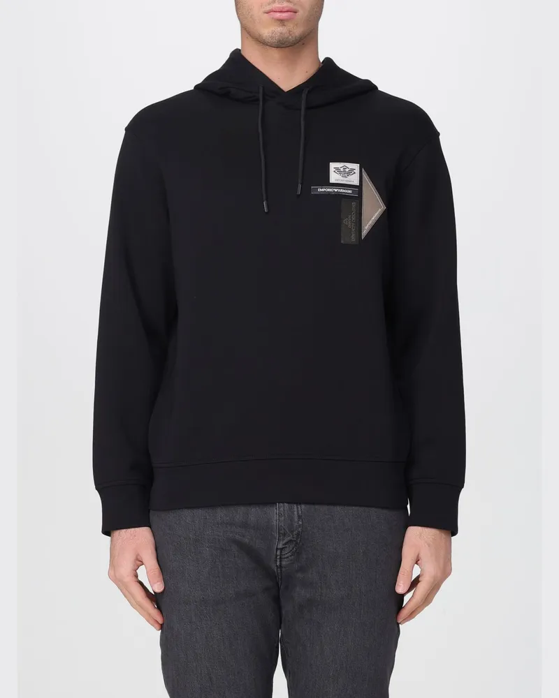 Emporio Armani Sweatshirt herren Schwarz