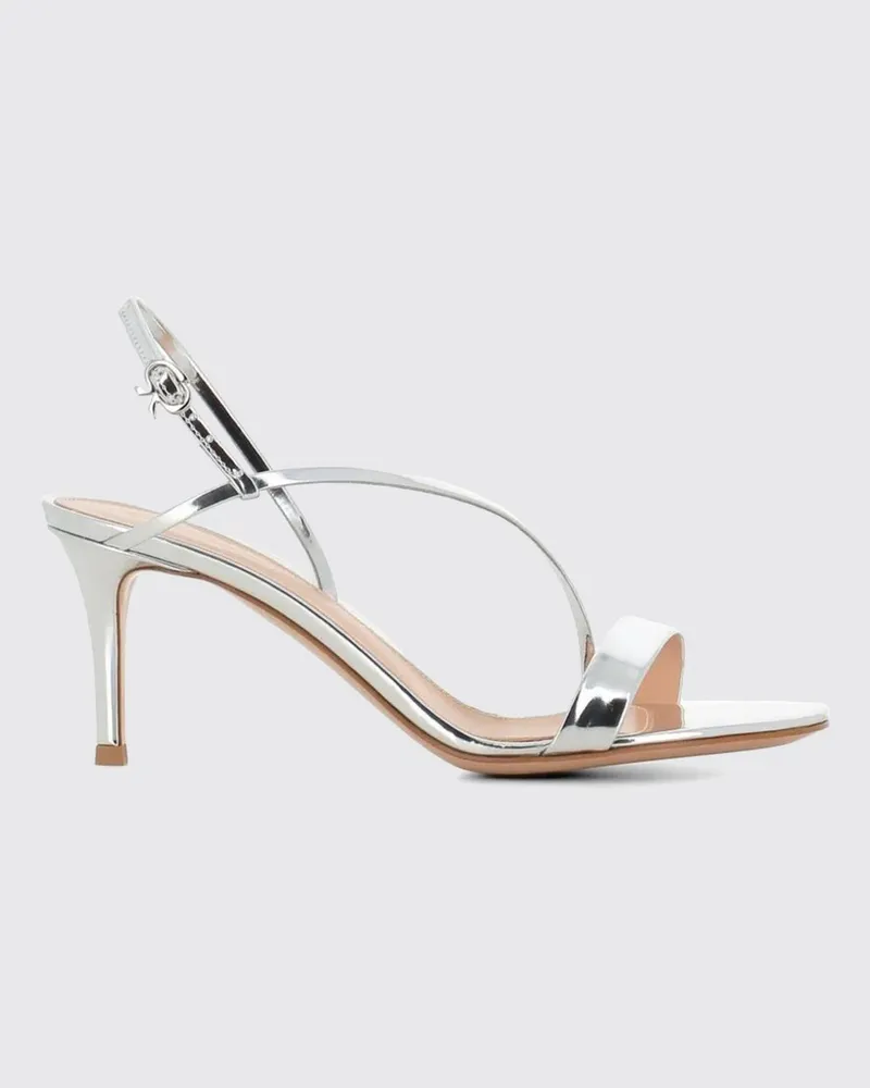 Gianvito Rossi Sandalen mit absatz damen Silber