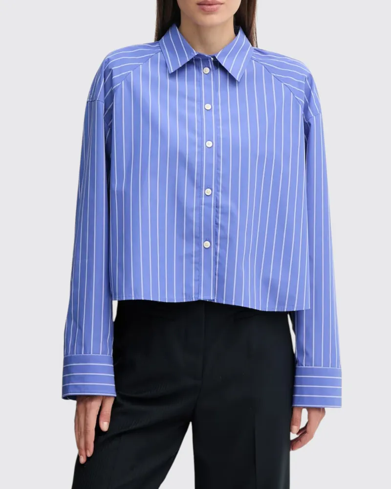 Calvin Klein Hemdbluse damen Hellblau