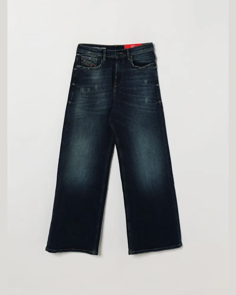 Diesel Weit geschnittene D-Argjx-J Jeans aus Baumwolldenim von für Jungen Blau