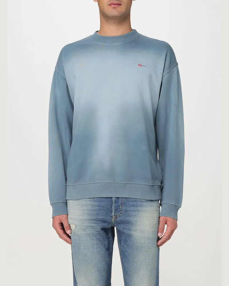 Diesel Sweatshirt herren Hellblau