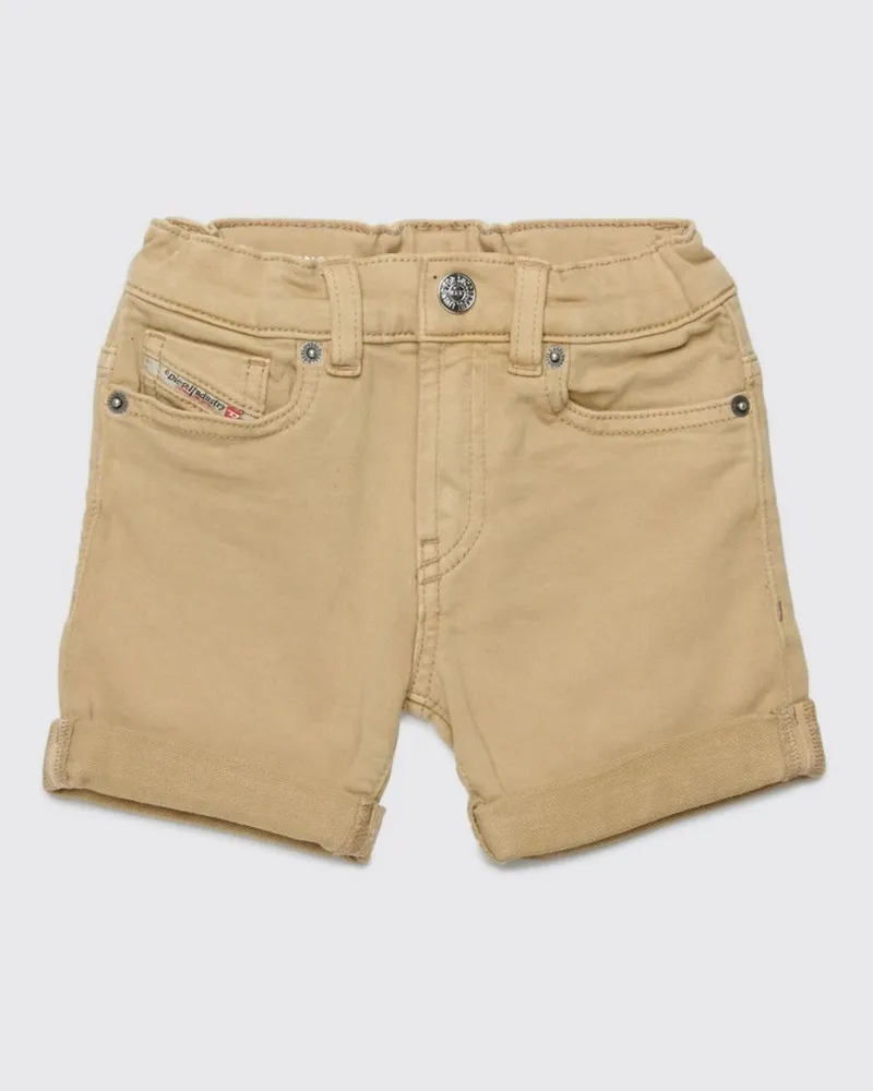 Diesel 5-Pocket Jeans-Shorts Beige