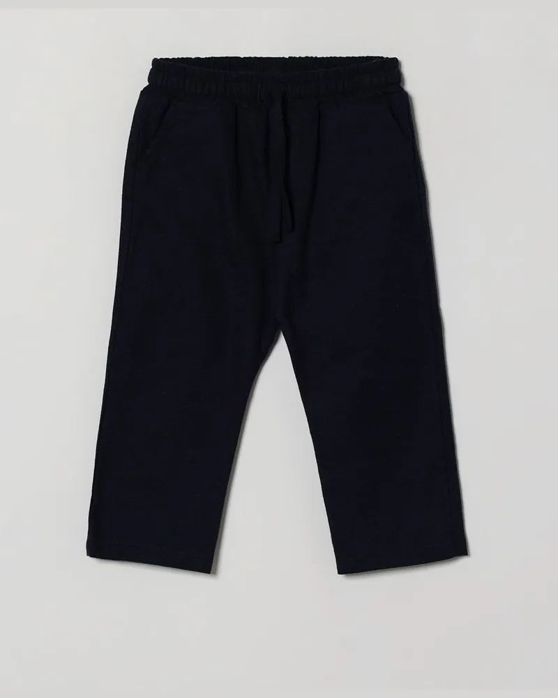 Dolce & Gabbana DOLCE  GABBANA Jogginghose aus Jersey von Dolce & Gabbana für Jungen mit gesticktem Logo Blau