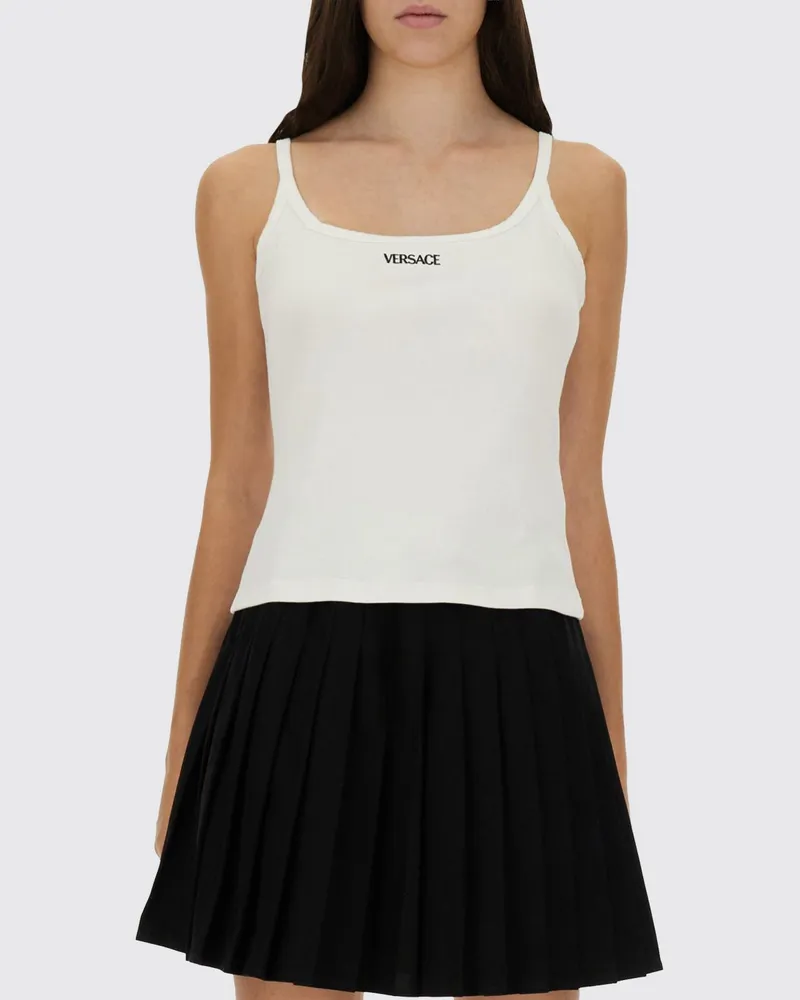 Versace Top damen Weiß