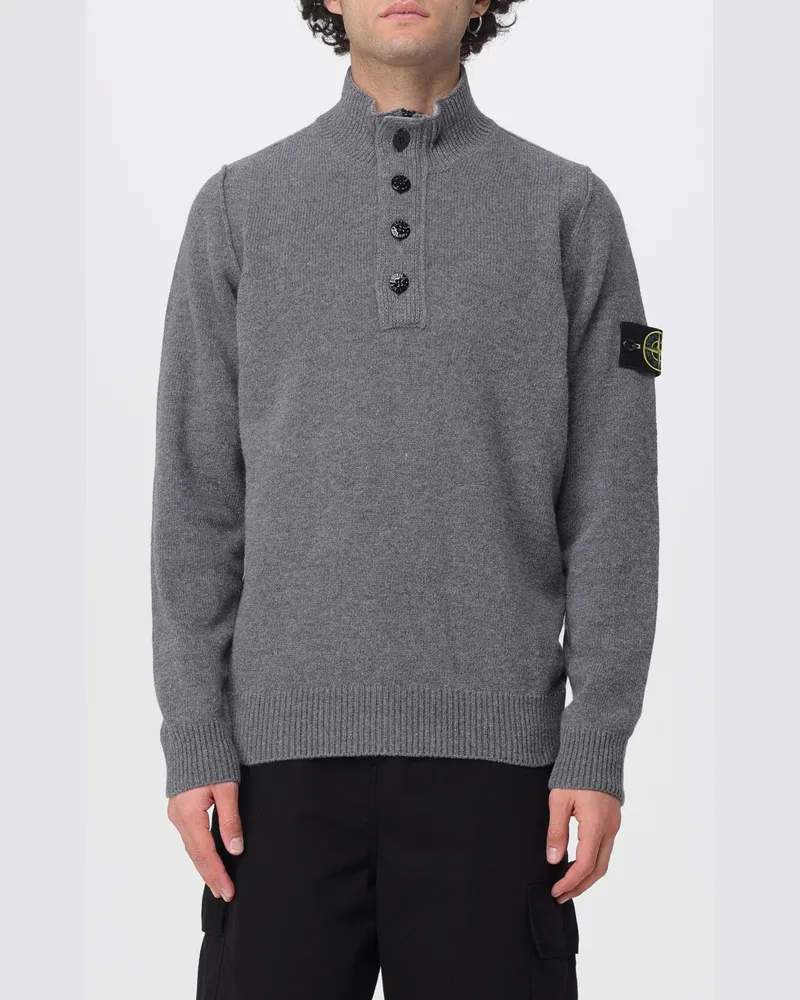Stone Island Pullover herren Grau