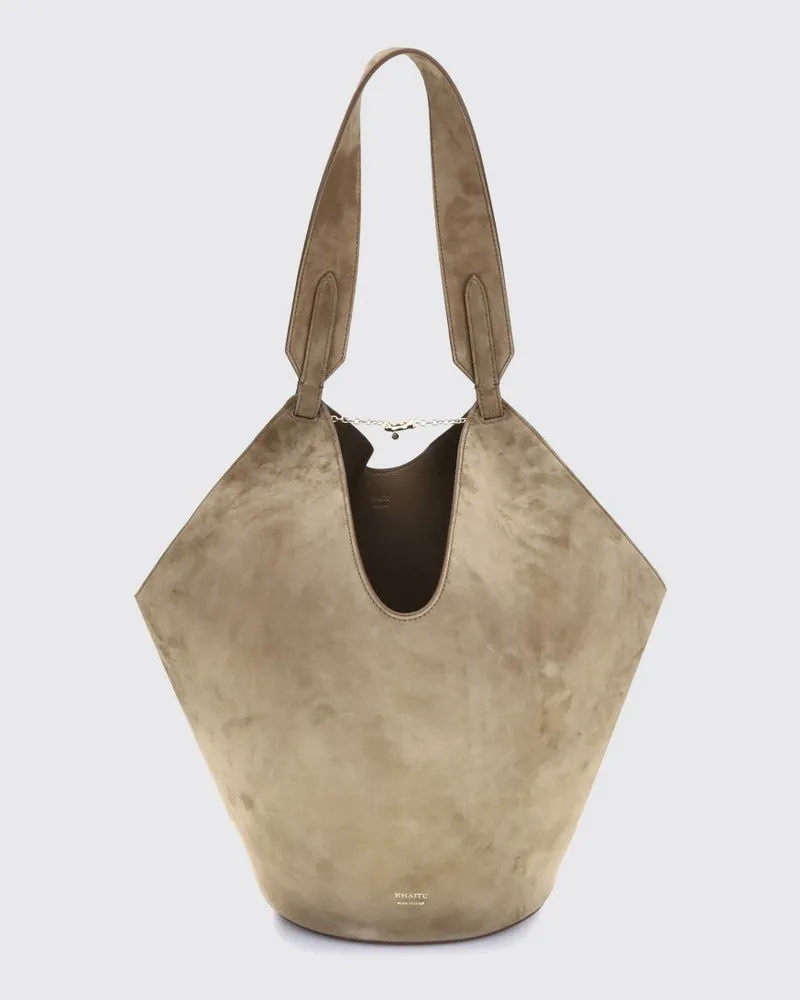 KHAITE Schultertasche damen Mud