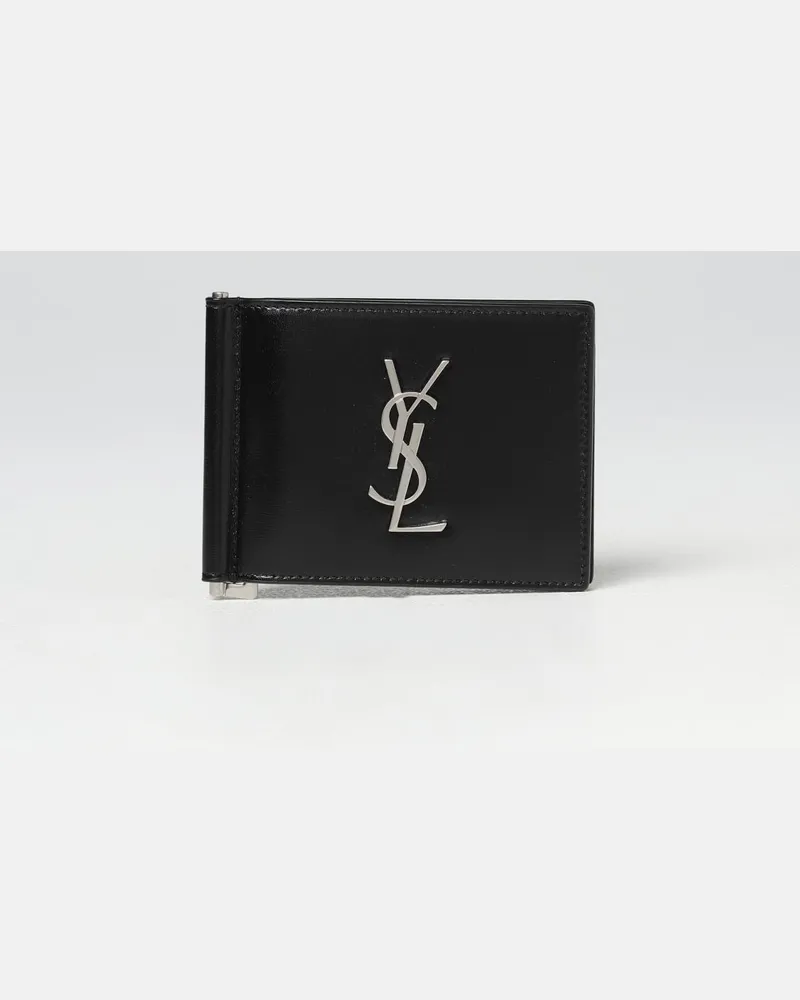 Saint Laurent Portmonnaie herren Schwarz